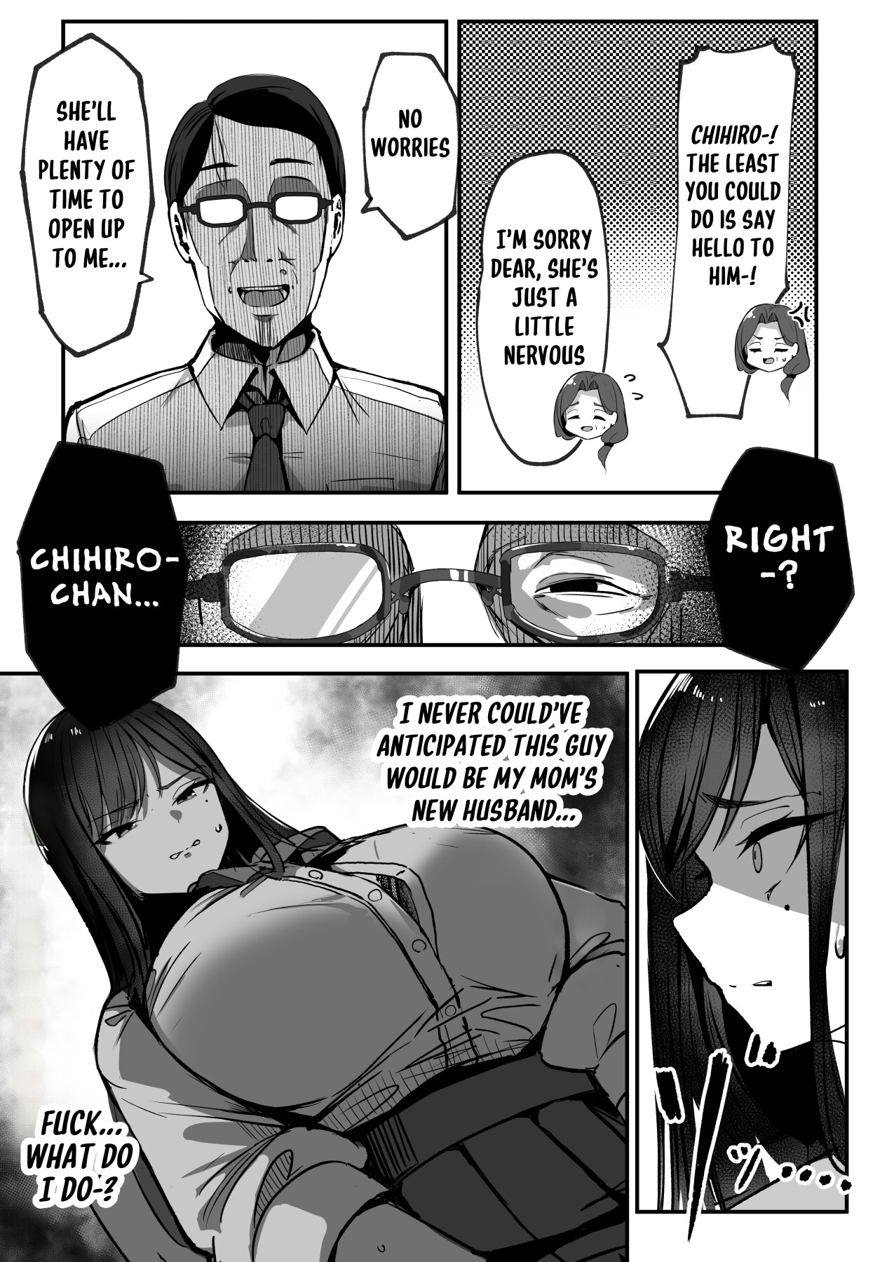 Hentai Manga Comic-My Mom's New Husband is My Sugar Daddy-Read-19